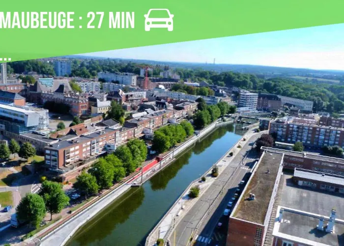 - Le Petit Château Avesnois - Tv - Wifi - Sdb Privée - Cuisine Partagée Appartement