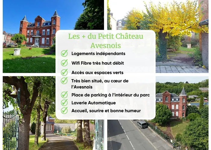 Appartement - Le Petit Château Avesnois - Tv - Wifi - Sdb Privée - Cuisine Partagée Avesnes-sur-Helpe